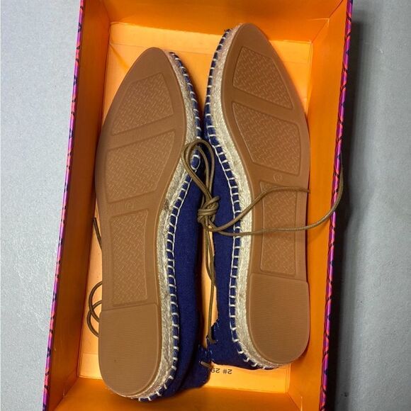 NIB MSRP $250 Tory Burch Sonoma Gillie Espadrilles Women's Size 7.5 - Picture 7 of 7